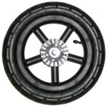 Achterwiel 12" met banden