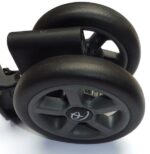 Achterwielen donker grijs met rem-1983